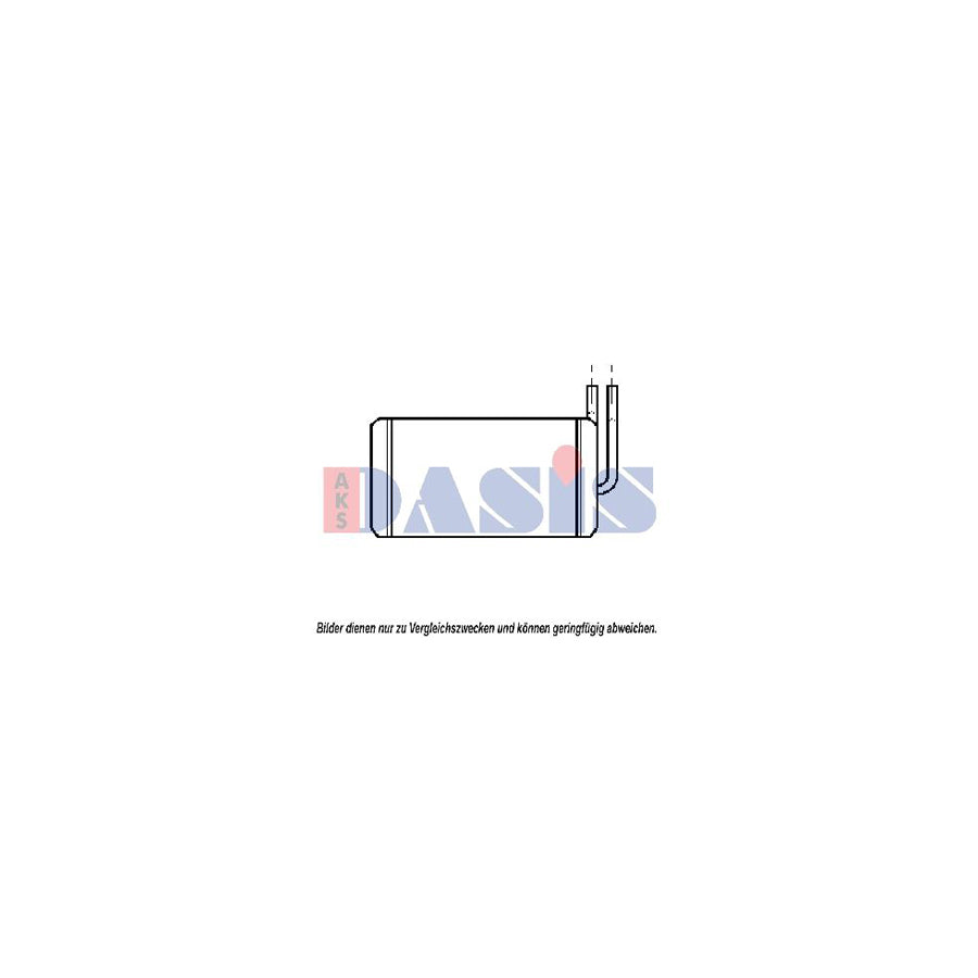 AKS Dasis 159140N Heater Matrix