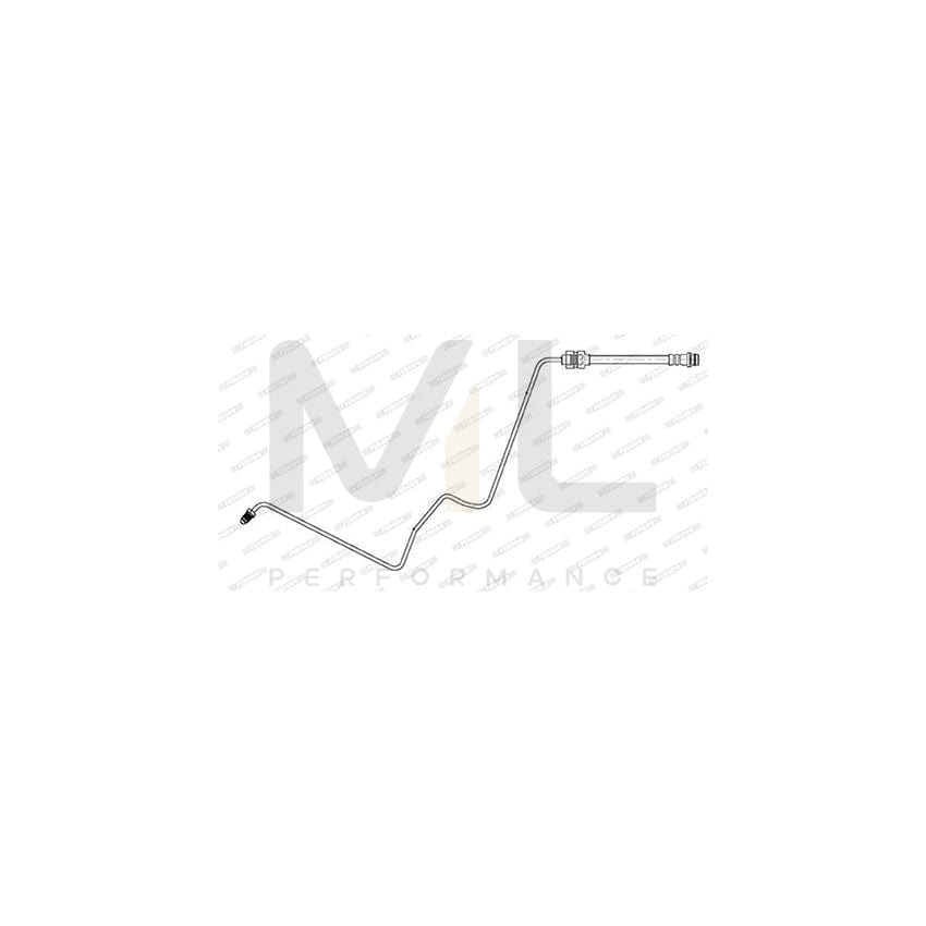 FERODO FHY2713 Brake Hose 660mm, M 10X1 | ML Performance Car Parts