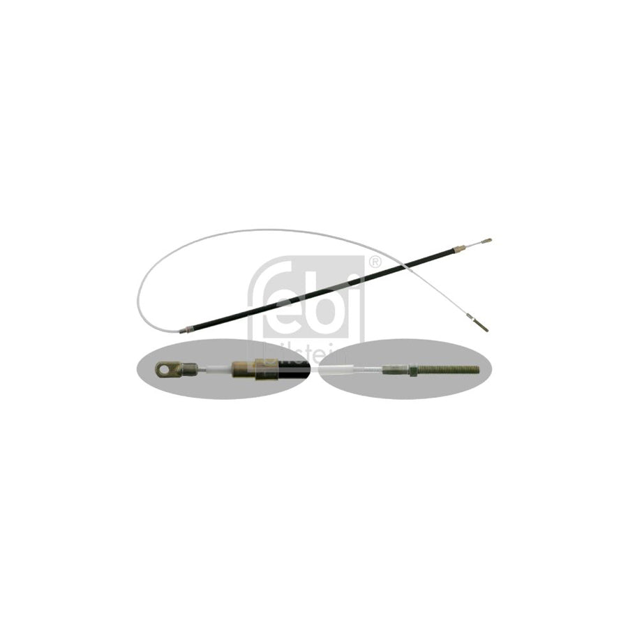 Febi Bilstein 01751 Hand Brake Cable for BMW 7 (E32)