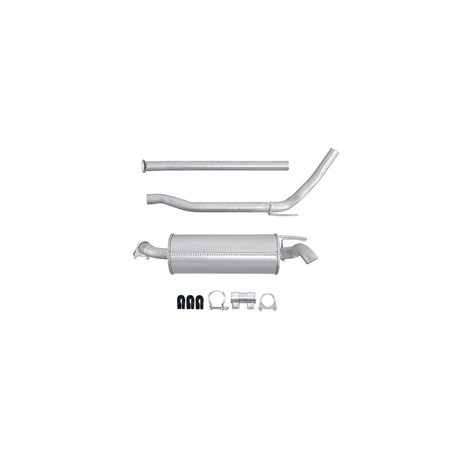 Hella 8LD 366 034-801 Rear Silencer For Renault Twingo I Hatchback