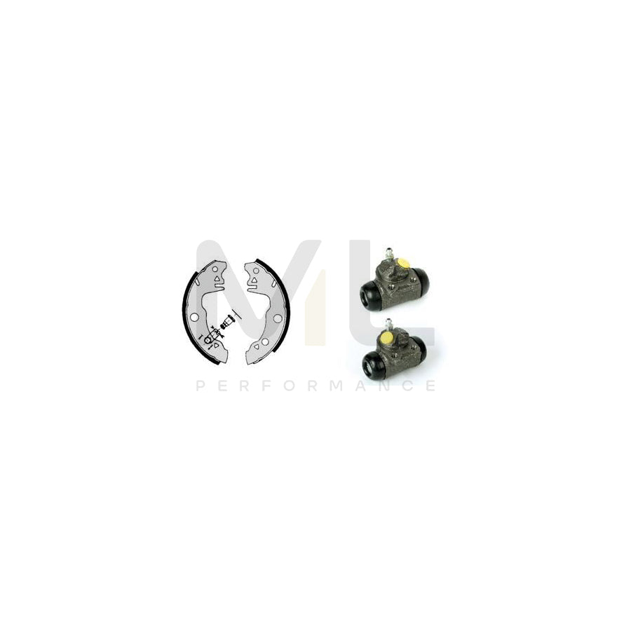 BREMBO STANDARD KIT H 68 014 Brake Shoe Set Ø: 180mm | ML Performance Car Parts