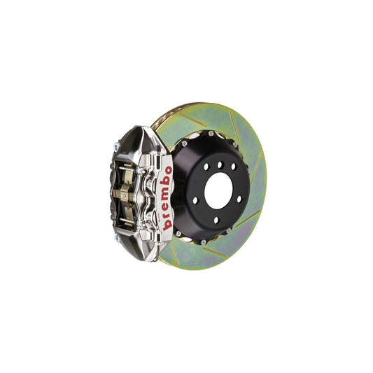 Brembo 2P2.9046AR Genesis Hyundai Rear GT-R 4-Pistons Slotted 2-piece Big Brake Kit 380x28mm (Inc. G80, Genesis) | ML Performance US Car Parts