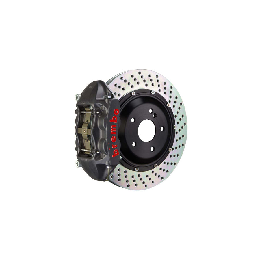 Brembo 2P1.8033AS BMW Rear GT-S 4-Pistons Drilled 2-piece Big Brake Kit 345x28mm (Inc. M3) | ML Performance US Car Parts