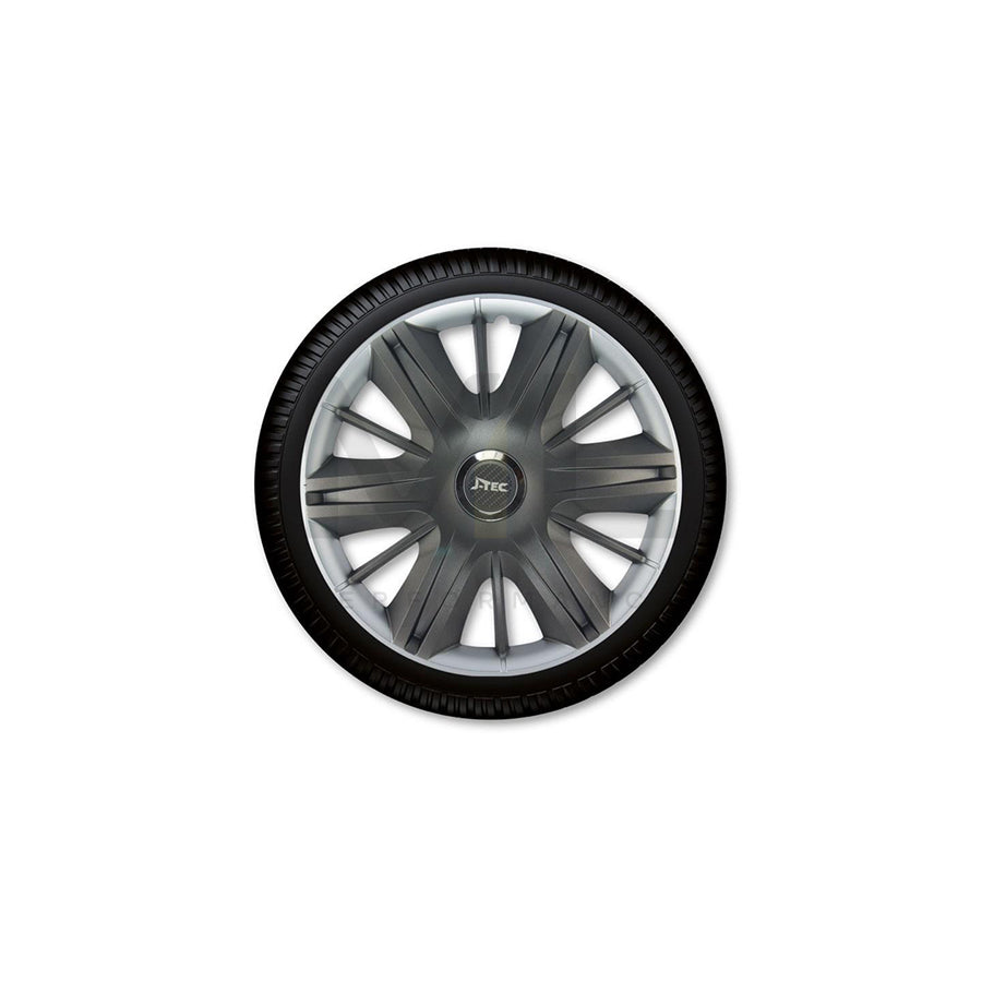 J-TEC Maximus, GT J14176 Wheel trims 14 Inch Grey/silver