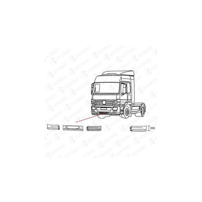 Covind 943/ 77 Front Splitter