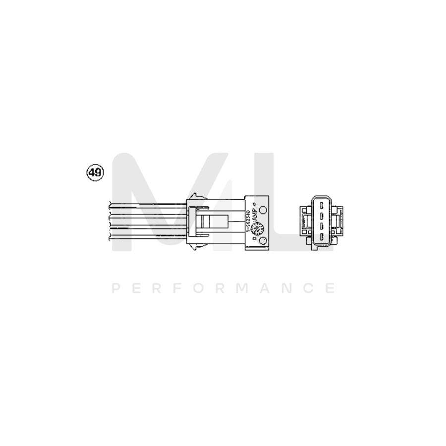 NTK Lambda Sensor / O2 Sensor (NGK 0445) - OZA527-E17 | ML Car Parts UK | ML Performance