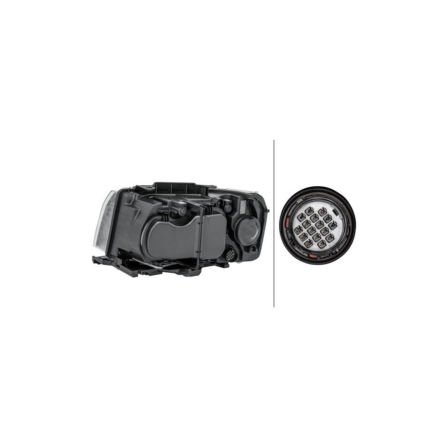 Hella 1LL 354 813-081 Headlight For Land Rover Freelander