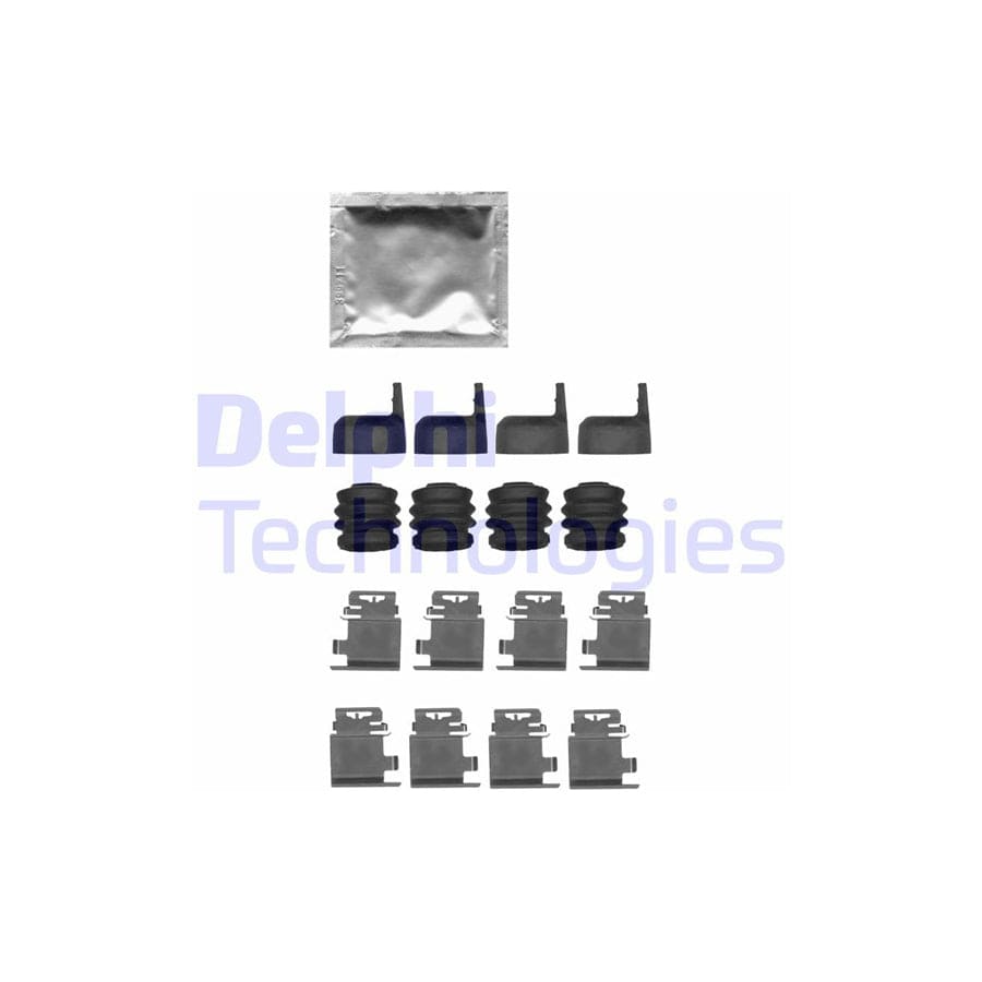 Delphi Lx0687 Accessory Kit, Disc Brake Pads
