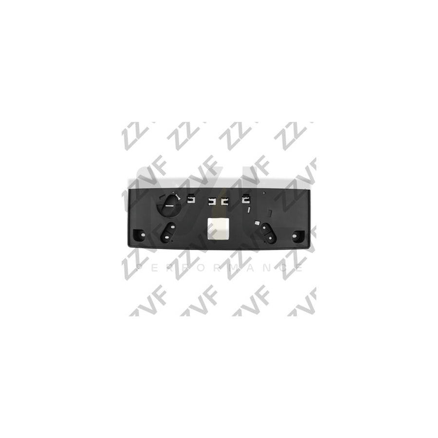 ZZVF ZVCY-3-037 Number plate holder for MAZDA 3 Front, Black, frameless