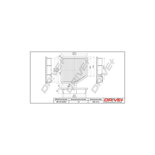 Dr!Ve+ Dp1110.10.0570 Air Filter