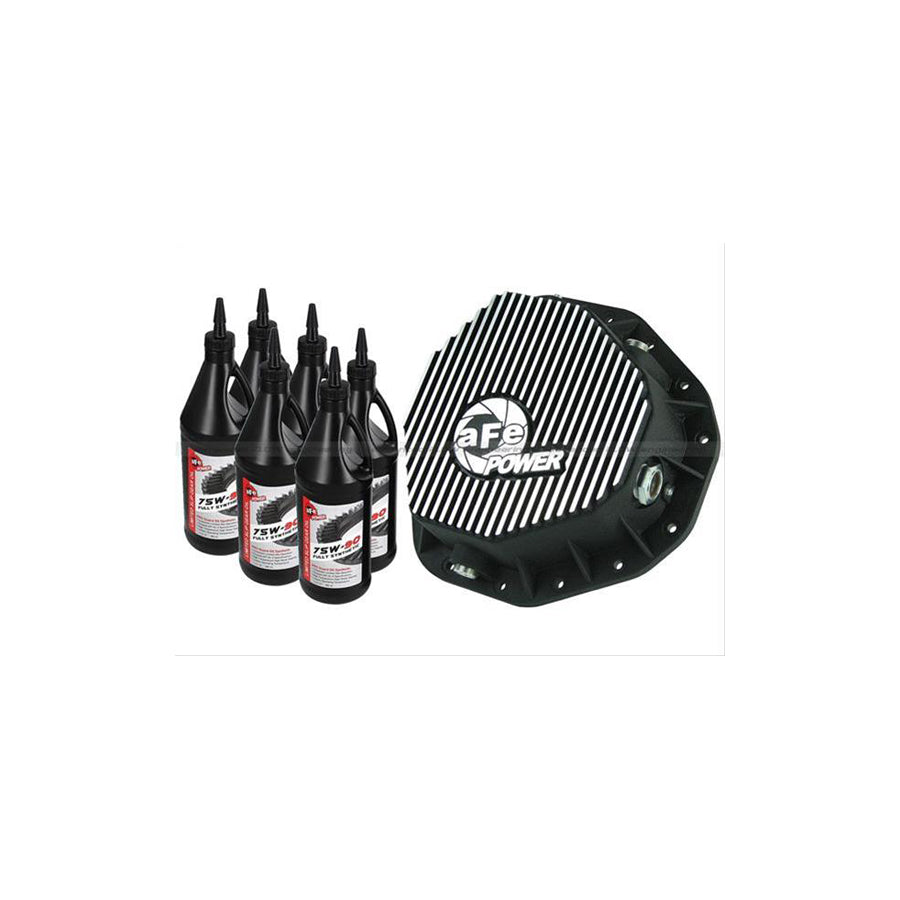 aFe 46-70092-WL Differential Cover Dodge Diesel Trucks 03-05 L6-5.9L (td)  | ML Performance US Car Parts