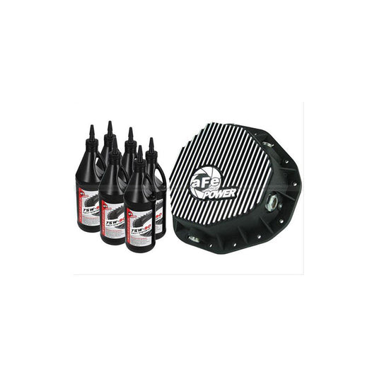  aFe 46-70092-WL Differential Cover Dodge Diesel Trucks 03-05 L6-5.9L (td)  | ML Performance US Car Parts