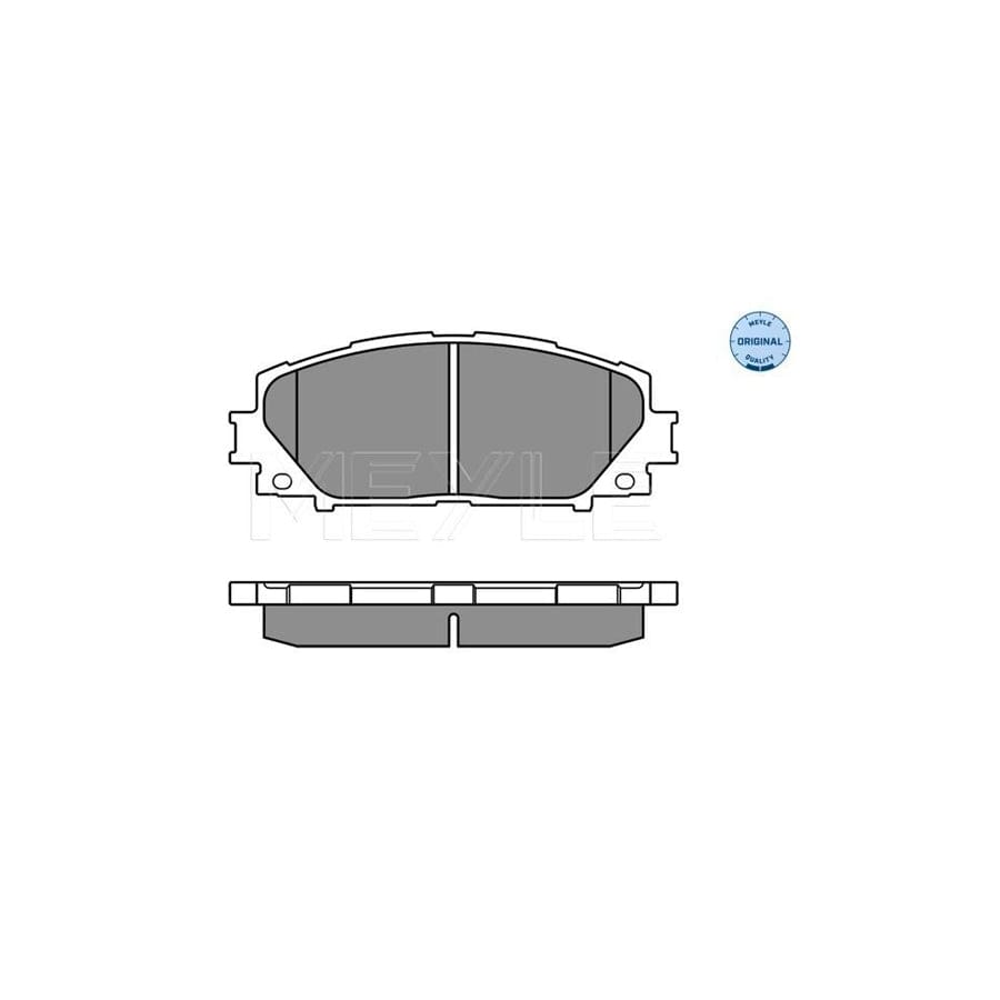 Meyle 025 243 4717 Brake Pad Set