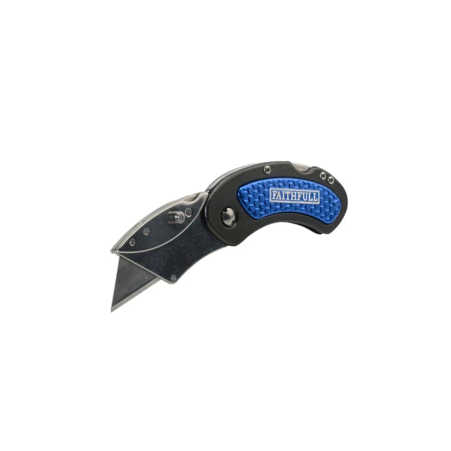 Faithfull FAITKUTILITY Utility Folding Knife with Blade Lock