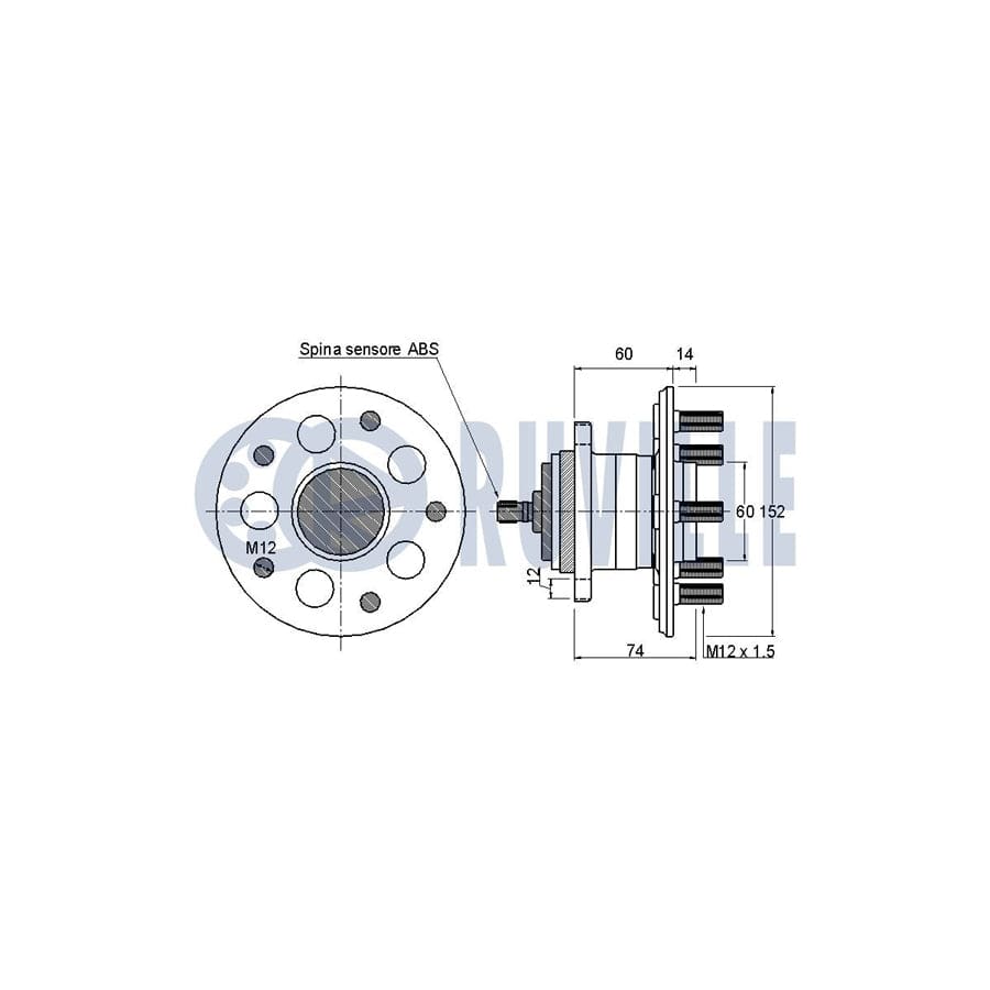 Ruville 985301 Axle Bush
