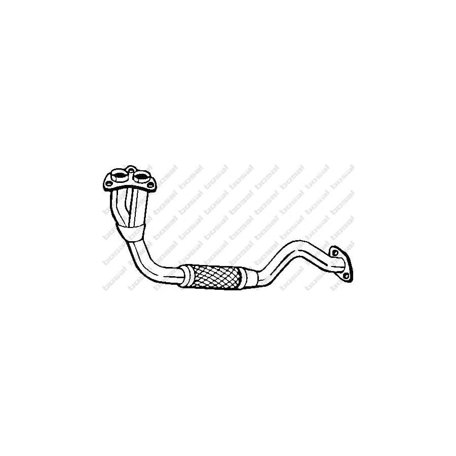 Bosal 787-911 Exhaust Pipe for Toyota Corolla