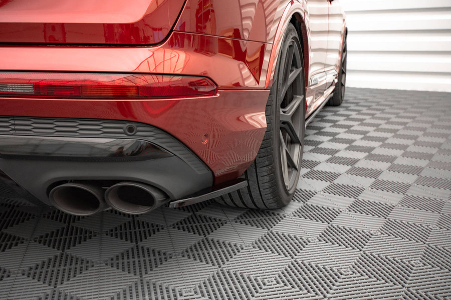 Maxton Design Audi SQ7 / Q7 S-Line MK2 (4M) Facelift Rear Side Splitters