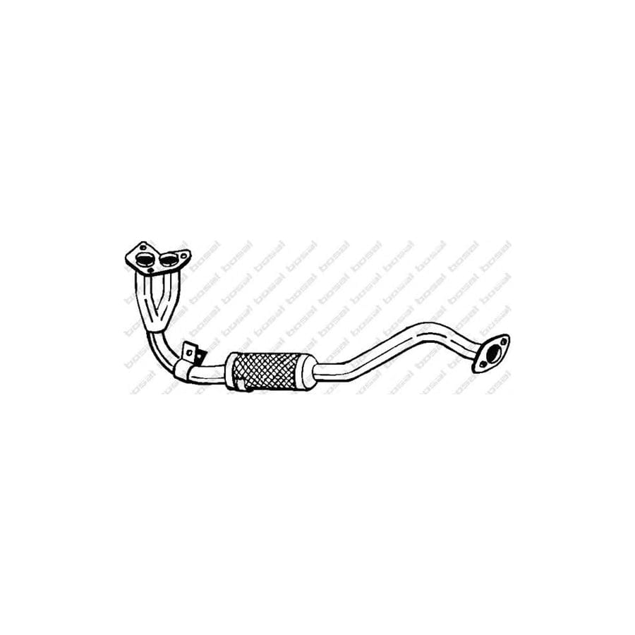 Bosal 787-893 Exhaust Pipe for Toyota Corolla