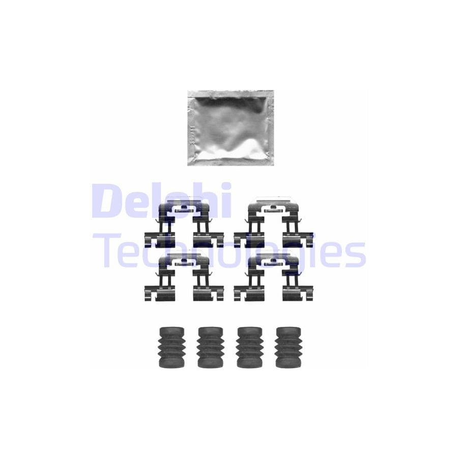 Delphi Lx0677 Accessory Kit, Disc Brake Pads For Mazda 3