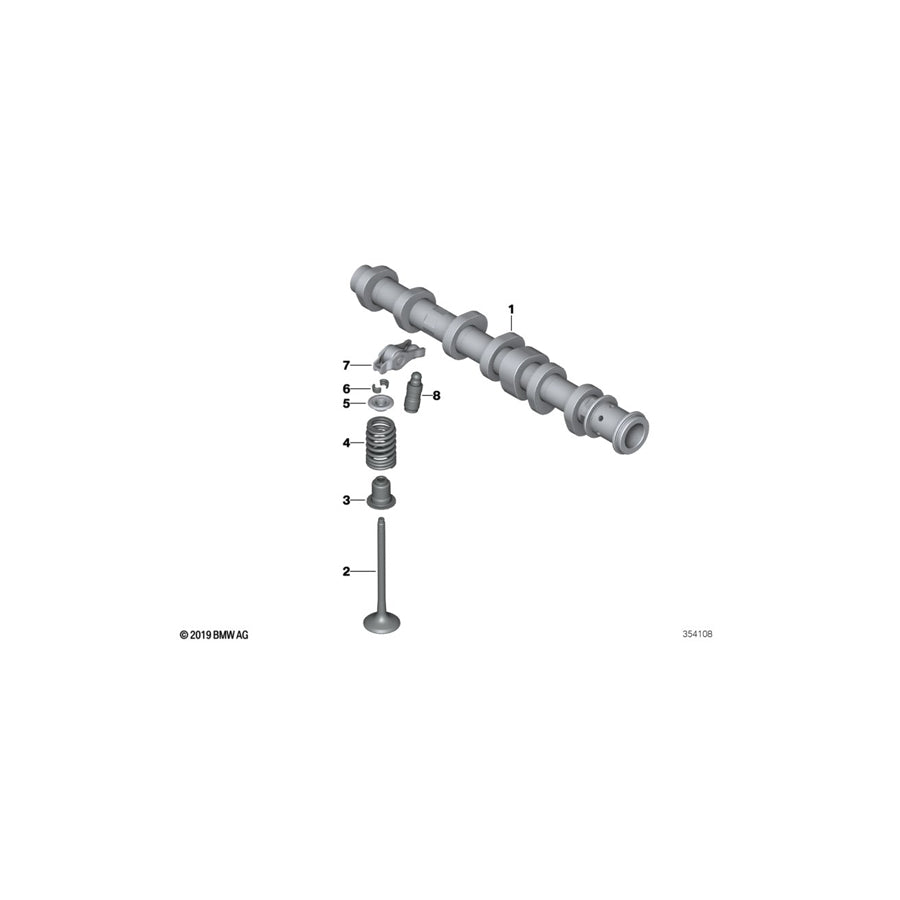 Genuine BMW 11348637842 F55 F56 Exhaust Valve (Inc. One & One First) | ML Performance US Car Parts