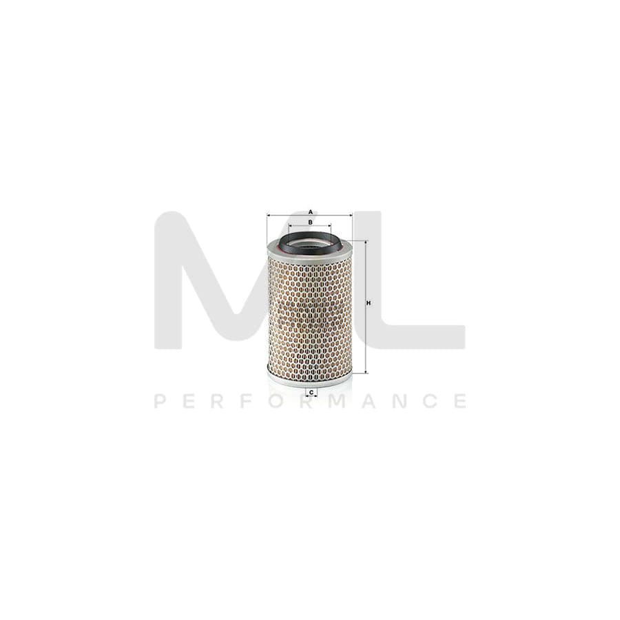MANN-FILTER C 15 127/1 Air Filter suitable for MERCEDES-BENZ 100 Filter Insert