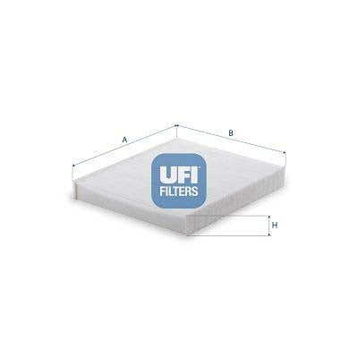 UFI 53.540.00 Pollen Filter For Suzuki Swace (Sz5,Szt)