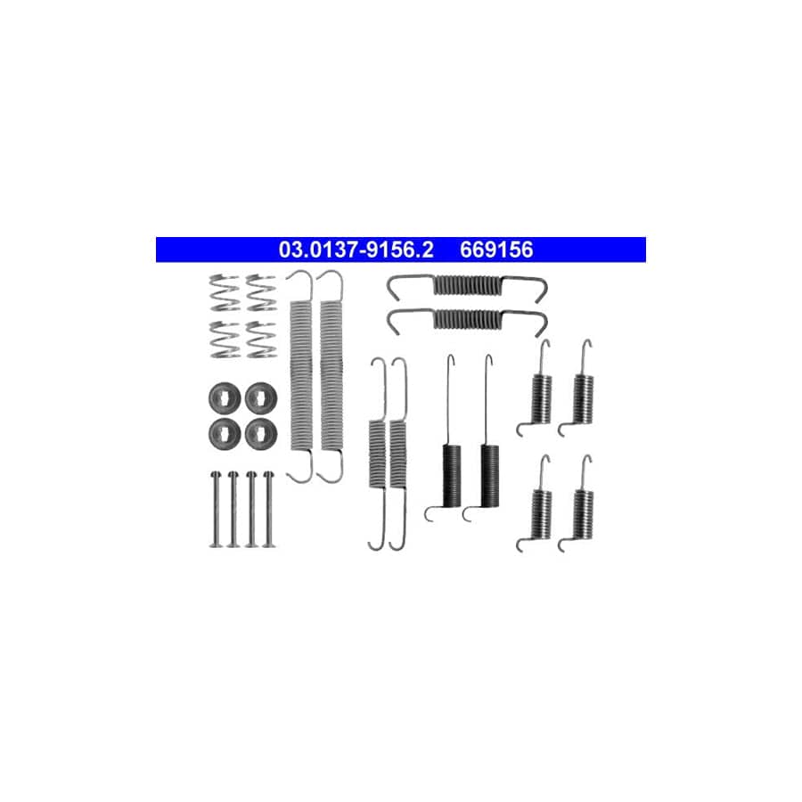 ATE 03.0137-9156.2 Accessory Kit, Brake Shoes for VW TRANSPORTER