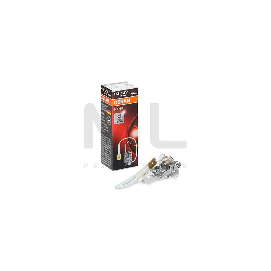 OSRAM SUPER 64151SUP Bulb, spotlight H3 12V 55W PK22s Halogen