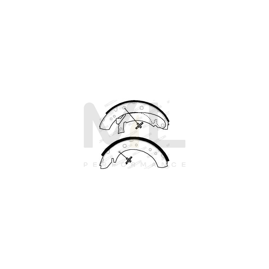 FERODO PREMIER FSB513R Brake Shoe Set | ML Performance Car Parts