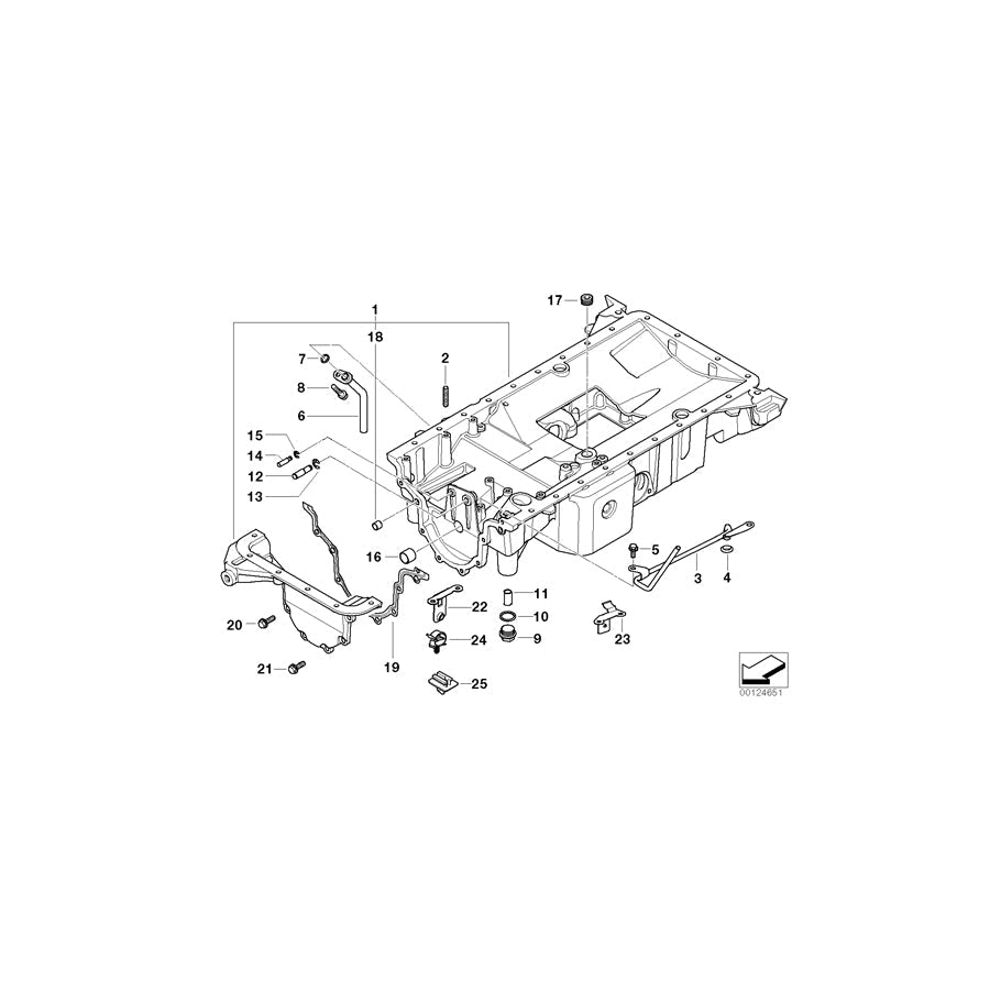 Genuine BMW 11137830631 E52 Strainer (Inc. ALPINA V8 & Z8) | ML Performance US Car Parts