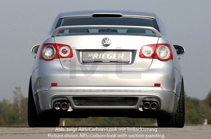 Rieger 00059430 VW 1KM Jetta Mk3 Rear Diffuser 3 | ML Performance UK Car Parts