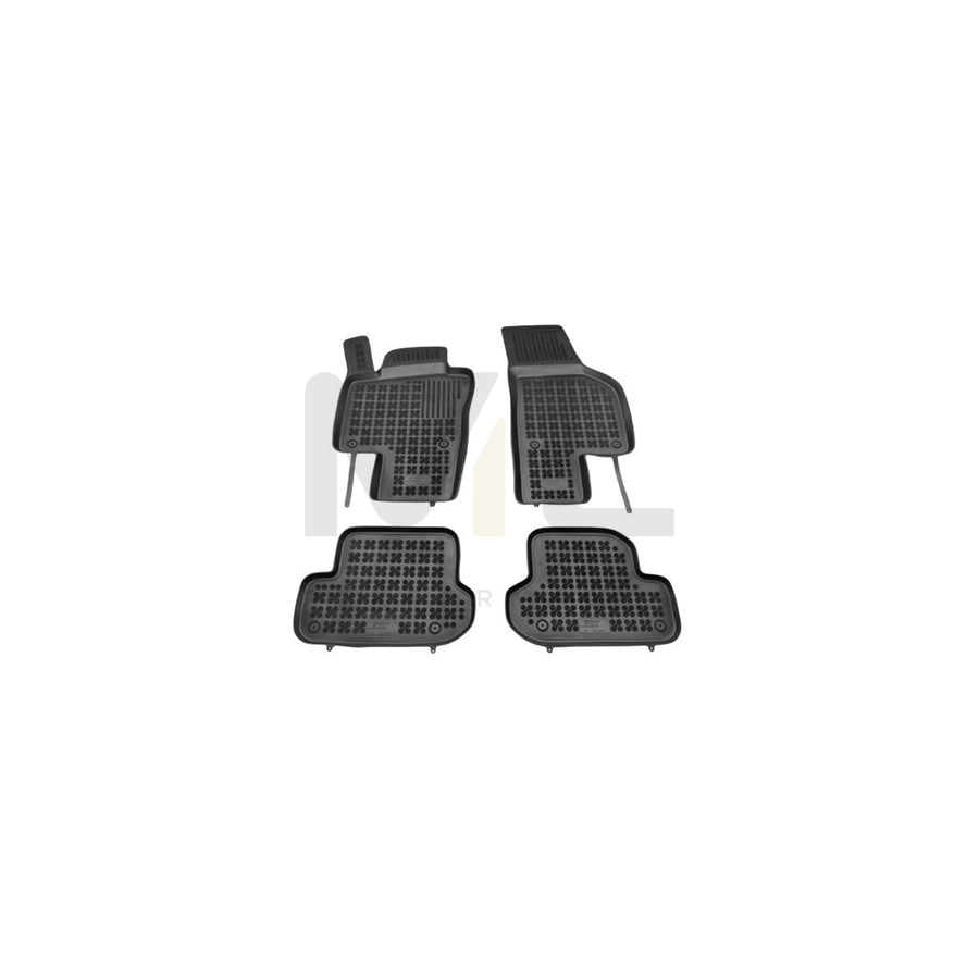 REZAW PLAST Tailored 200114 Floor mat set for VW BEETLE Elastomer, Front and Rear, Quantity: 4, Black