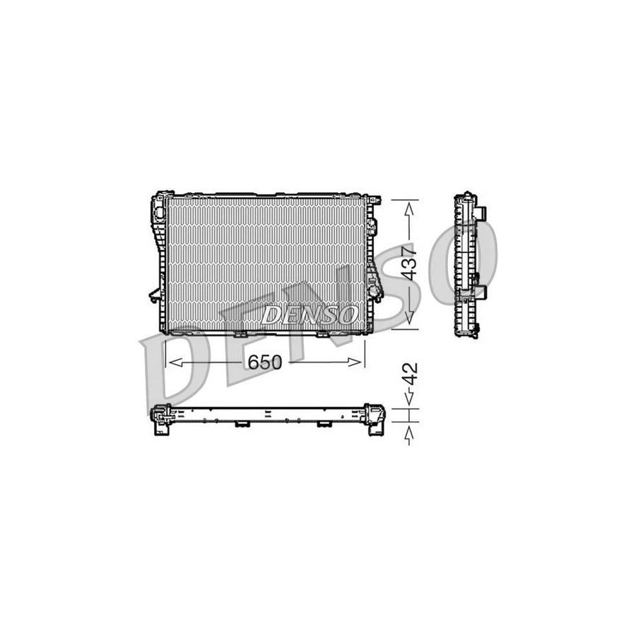 DENSO DRM05068 Engine Radiator