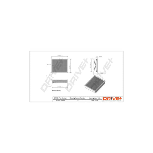 Dr!Ve+ Dp1110.10.0054 Air Filter