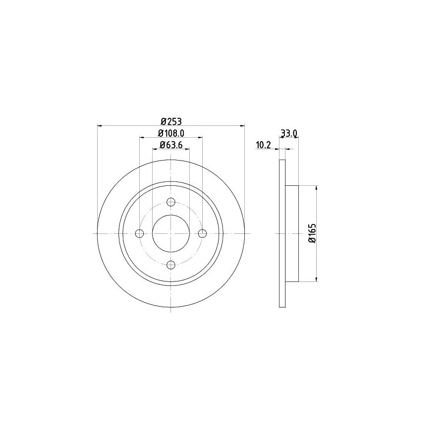Barum Bar10115 Brake Disc