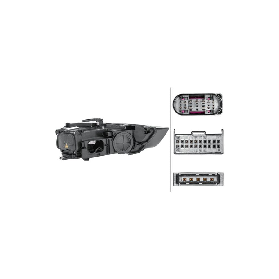 Hella 1LL 354 840-031 Headlight For Audi Q3 (8UB, 8UG)