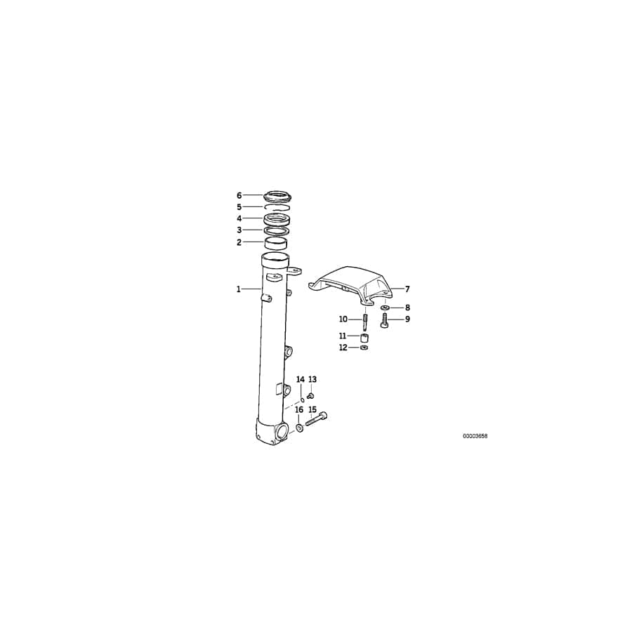 Genuine BMW 46621450473 Bushing (Inc. R 100 R) 1 | ML Performance UK Car Parts
