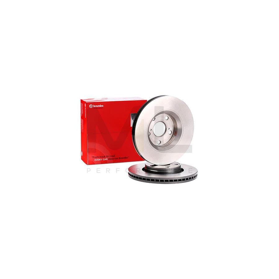 BREMBO COATED DISC LINE 09.B043.11 Brake Disc Internally Vented, Coated | ML Performance Car Parts