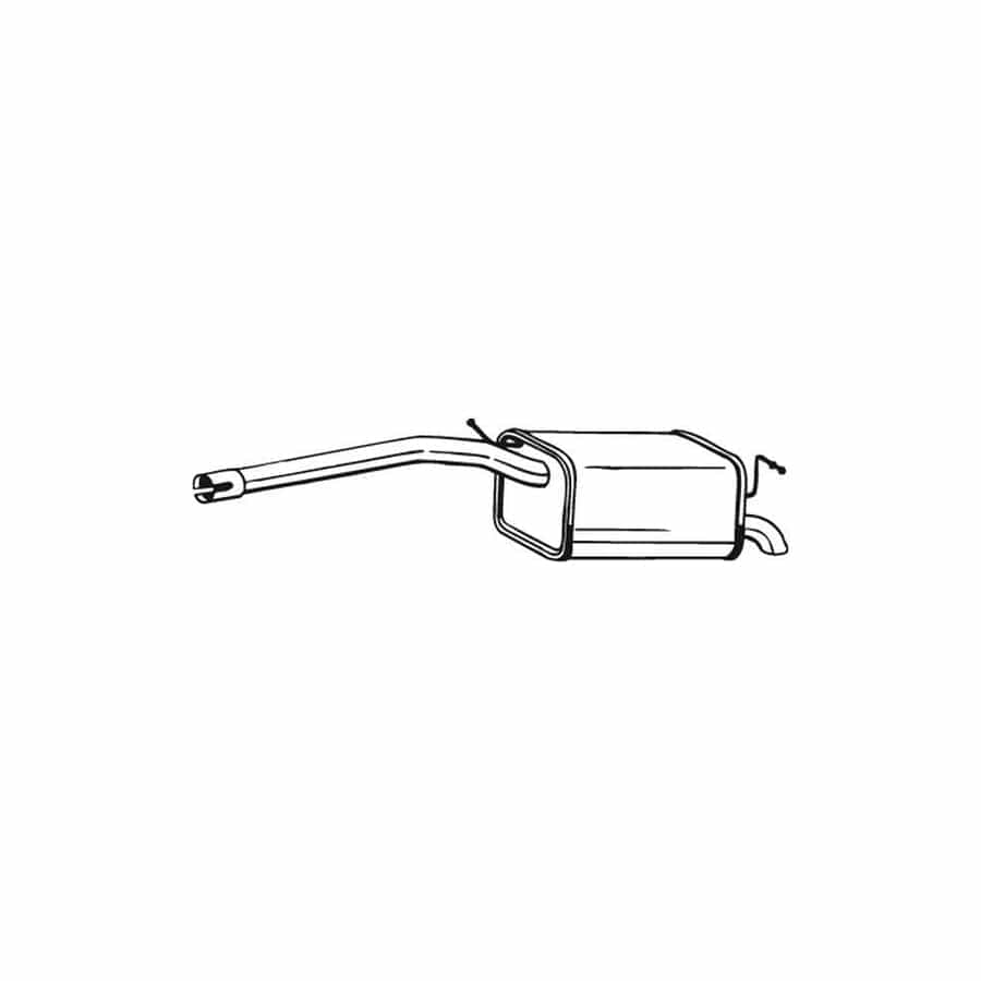 Bosal 280-155 Rear Silencer for VW Caddy