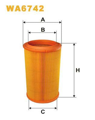 WIX Filters WA6742 Air Filter