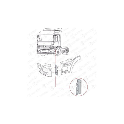 Covind 943/ 97 Cover, Footboard