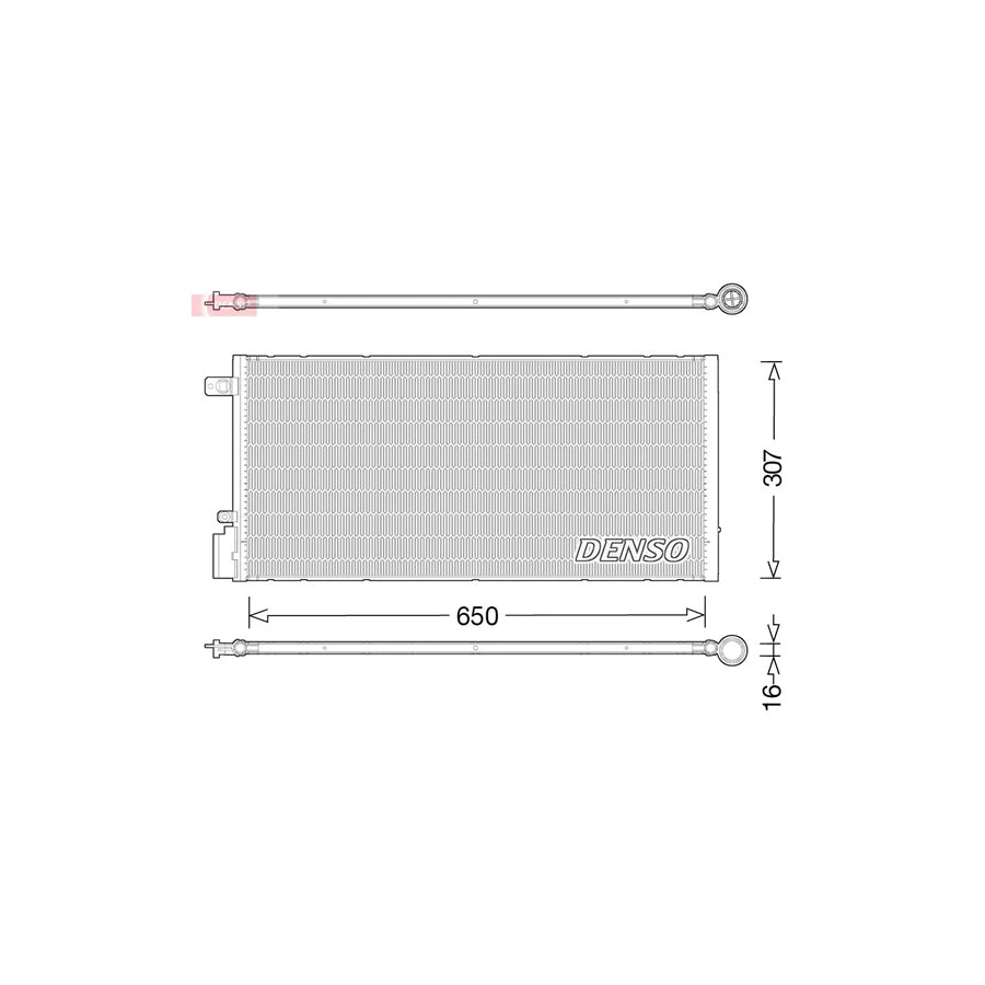 DENSO DCN15005 Air Conditioning Condenser