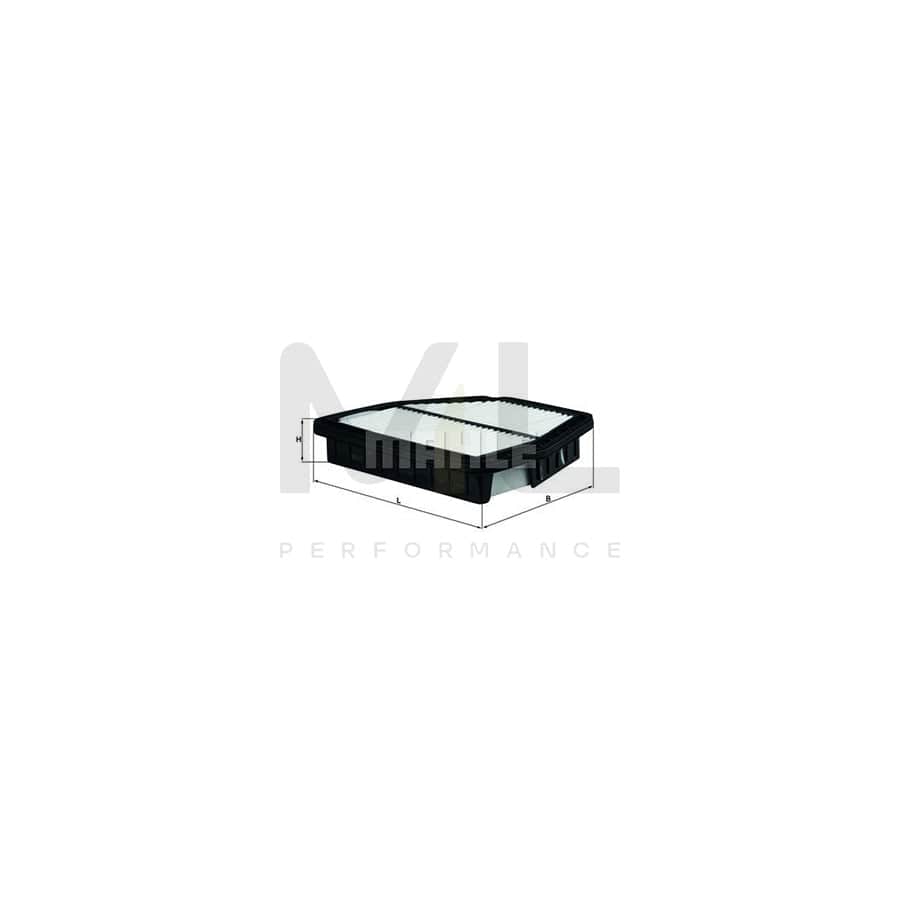 MAHLE ORIGINAL LX 2965 Air Filter Filter Insert | ML Performance Car Parts