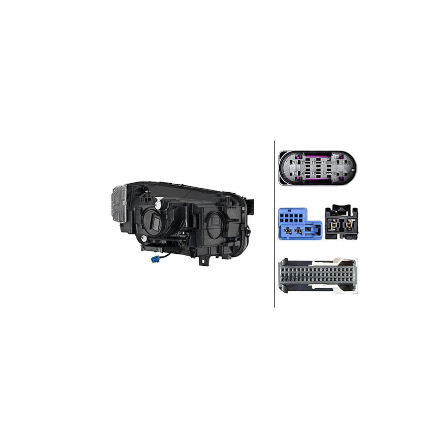 Hella 1EX 013 080-611 Headlight Suitable For Mercedes-Benz Glb (X247)