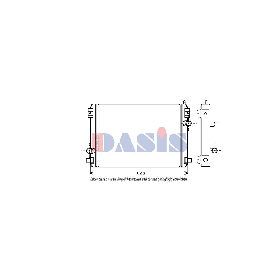 AKS Dasis 280003N Engine Radiator