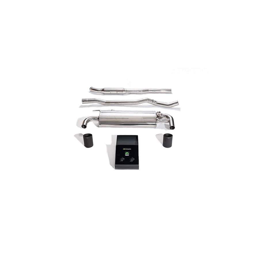 Armytrix BMF43-DS38M Valvetronic Exhaust System BMW M135i xDrive F40 2019+ with Dual Matte Black 4"