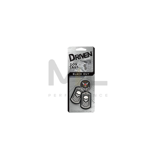 Driven Car Air Freshener - Black Out Ace