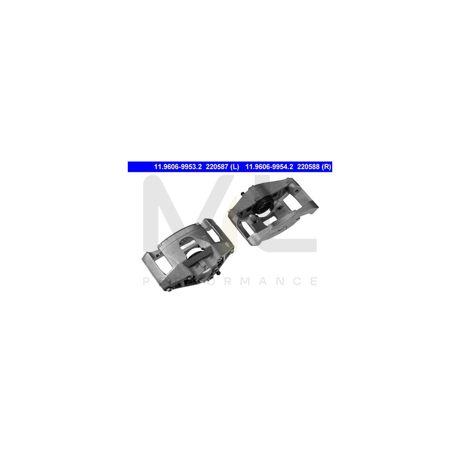 ATE 11.9606-9954.2 Brake Caliper without holder