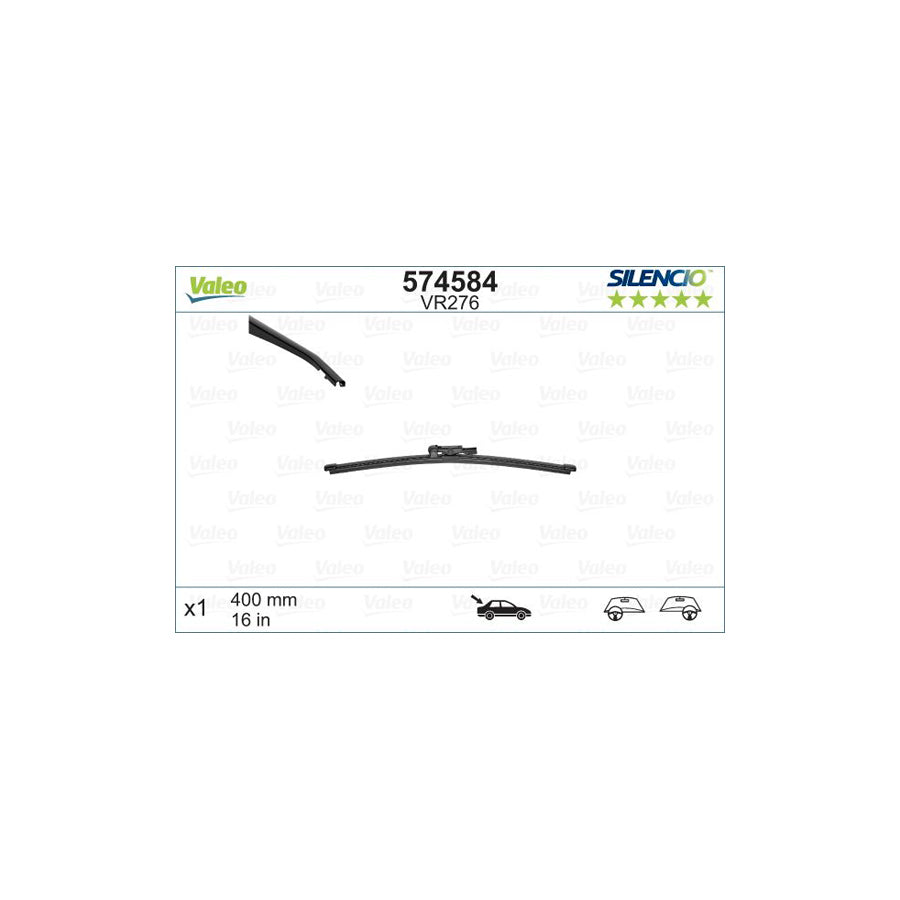 Valeo Silencio X.Trm 574584 Wiper Blade | ML Performance US Car Parts
