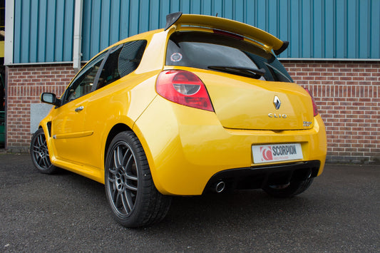 Scorpion SRNS025 Renault Clio MK3 Non-Resonated Cat-Back System  | ML Performance US US